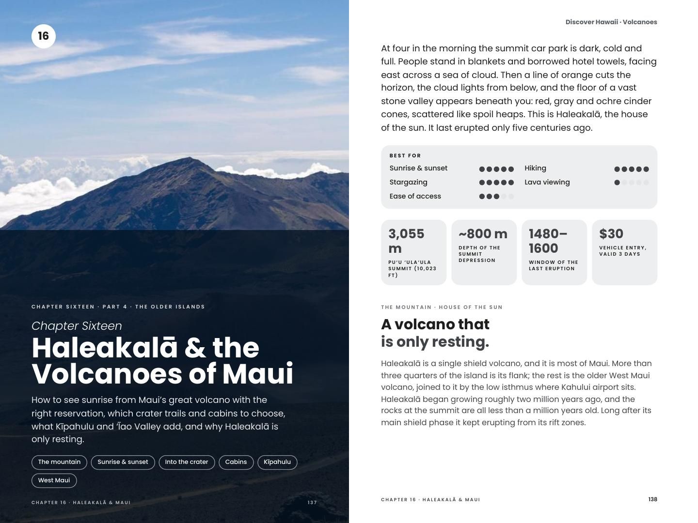 Inside the book: Chapter 16, Haleakalā and the volcanoes of Maui