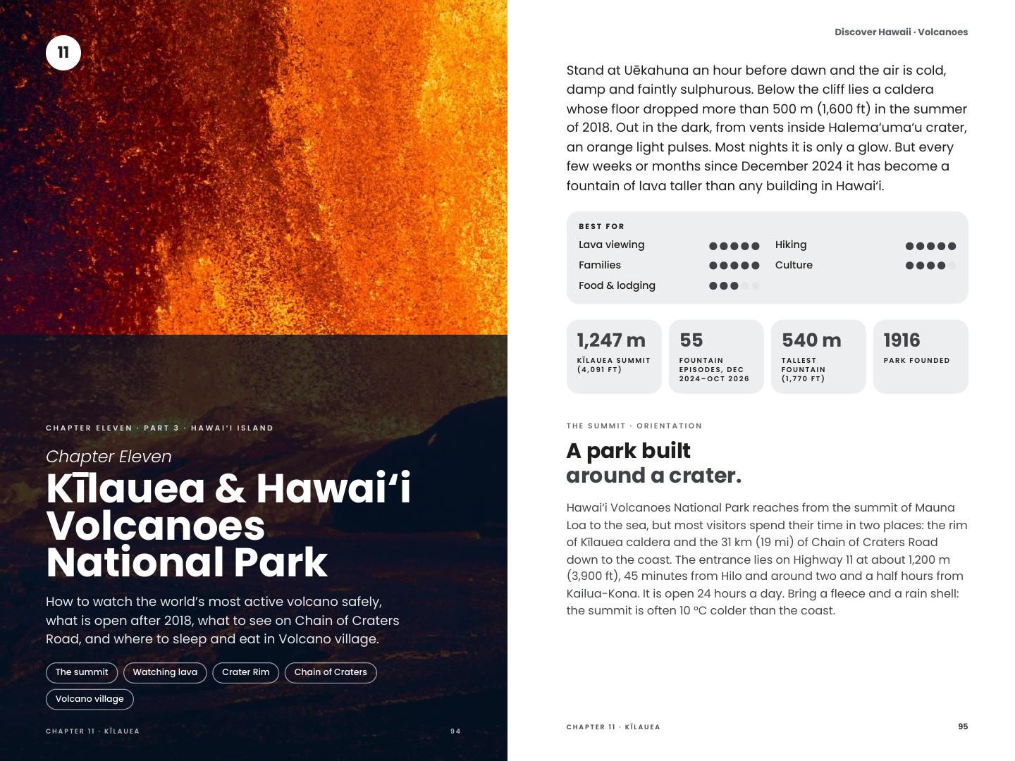 Inside the book: Chapter 11, Kīlauea and Hawaiʻi Volcanoes National Park
